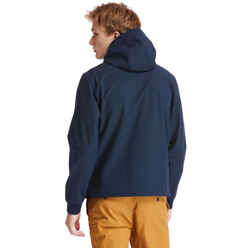 Geaca Timberland Barbati Bleumarin - Mt. Waumbeck Hooded Softshell - Romania - IKOBHC382